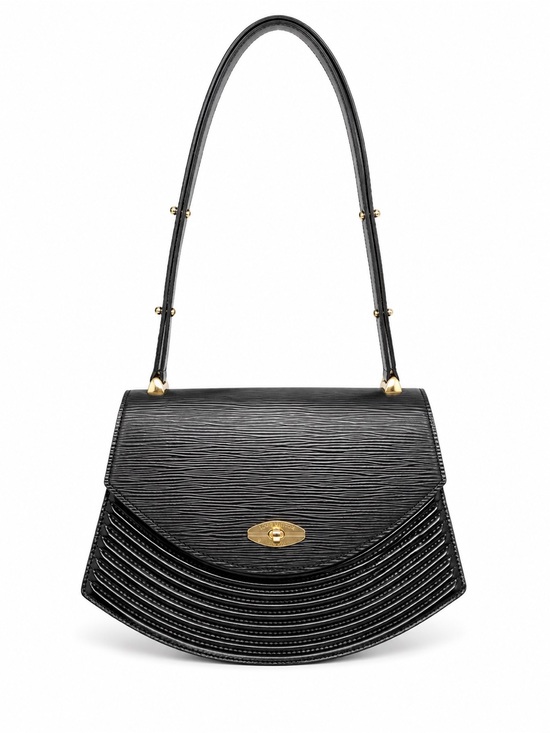 Louis Vuitton Handbags - Louis Vuitton Vintage Tilsitt Black Epi Leather Shoulder Bag 1991 w:/ COA